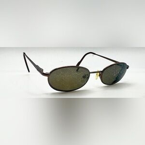 Caribbean Sun St. Bart’s Brown Oval Sunglasses Frames Only
